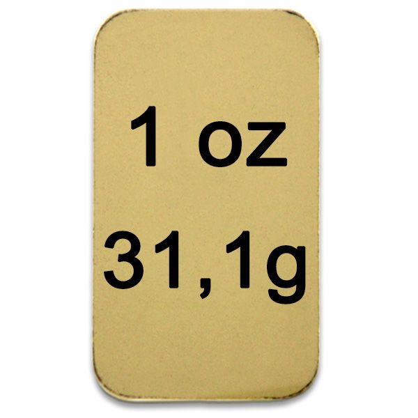 Goldbarren 1oz - 31,1g (LBMA zert.)