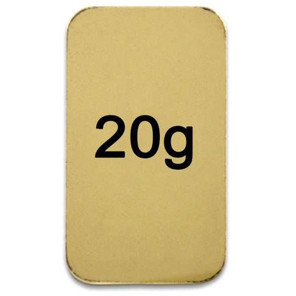 Goldbarren 20g (LBMA zert.)
