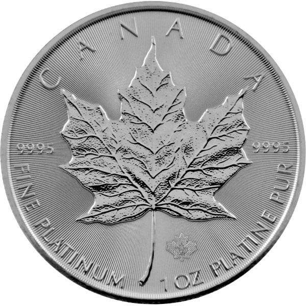 1 Oz Platin - Kanada - Maple Leaf