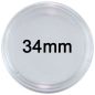 Preview: 10er-Pack Leuchtturm Münzkapseln 34mm