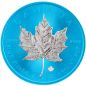 Preview: 1 Oz Silber - Kanada - Maple Leaf 2019 - Space Blue