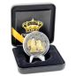 Preview: 1 Oz Silber - St. Helena - Una and the Lion 2022 Black Ruthenium teilvergoldet