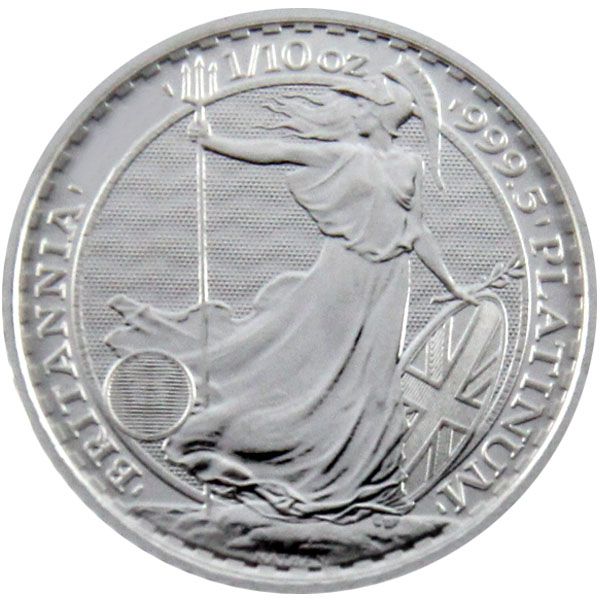 1/10 Oz Platin - Großbritannien - Britannia