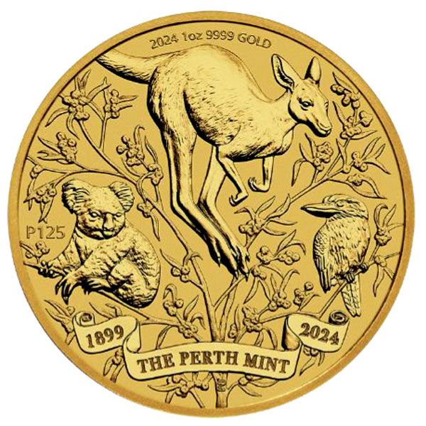 1 Oz Gold - Australien - 125 Jahre Perth Mint 2024