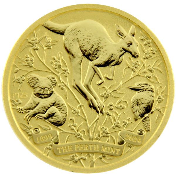 1 Oz Gold - Australien - 125 Jahre Perth Mint 2024
