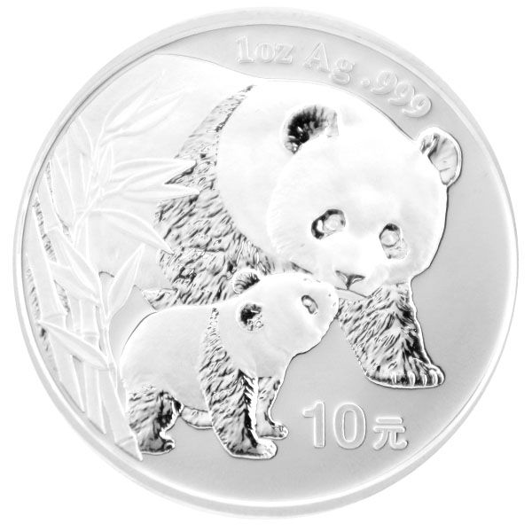 1 Oz Silber - China - Panda 2004