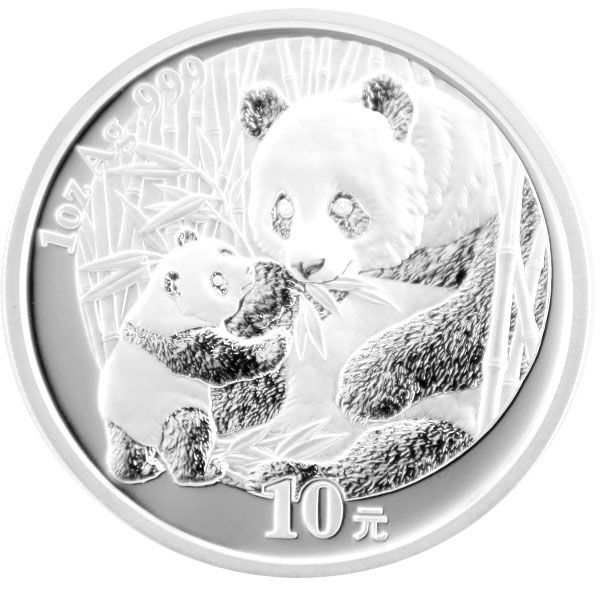 1 Oz Silber - China - Panda 2005
