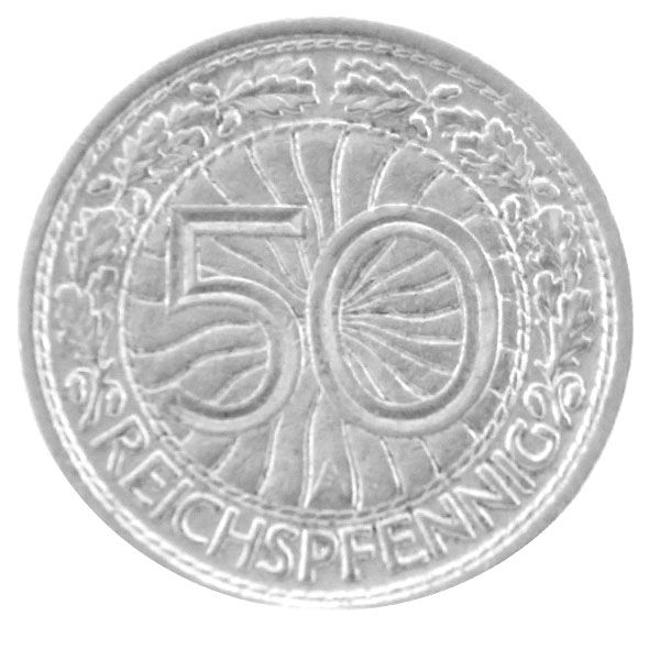 50 Reichspfennig - Weimarer Republik