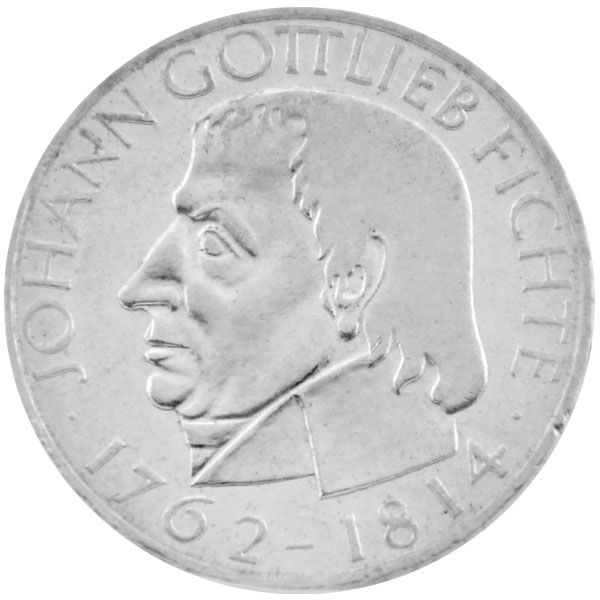 5 DM Deutschland 1964 - Johann Gottlieb Fichte - J.393