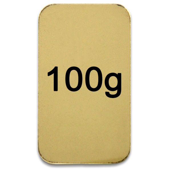 Goldbarren 100g (LBMA zert.)