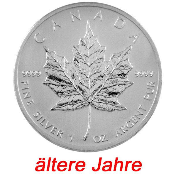 1 Oz Silber - Kanada - Maple Leaf