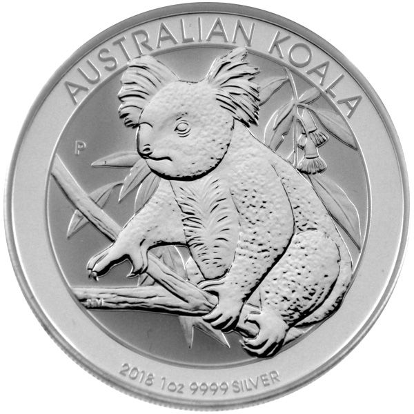 1 Oz Silber - Australien - Koala 2018
