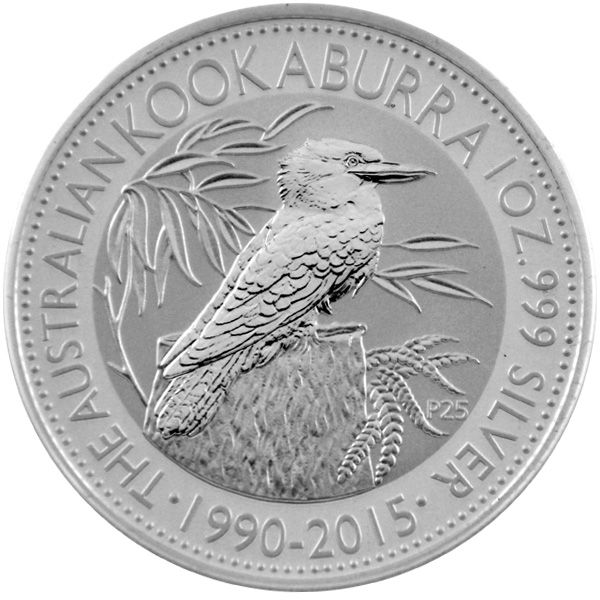 1 Oz Silber - Australien - Kookaburra 2015
