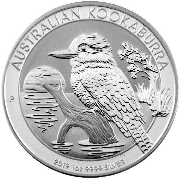 1 Oz Silber - Australien - Kookaburra 2019