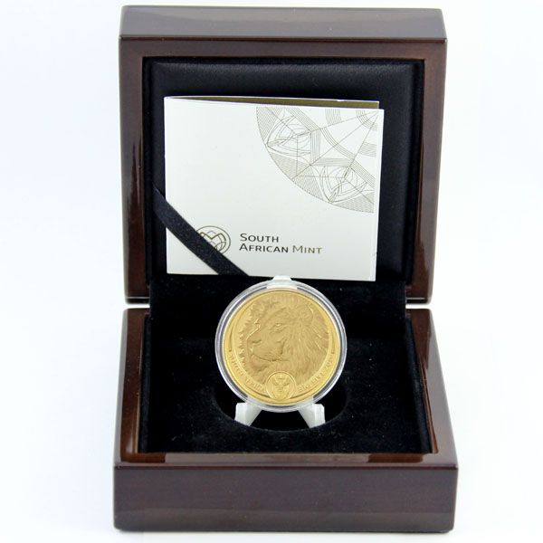 1 Oz Gold - Südafrika - Big Five: Löwe 2019 - Proof