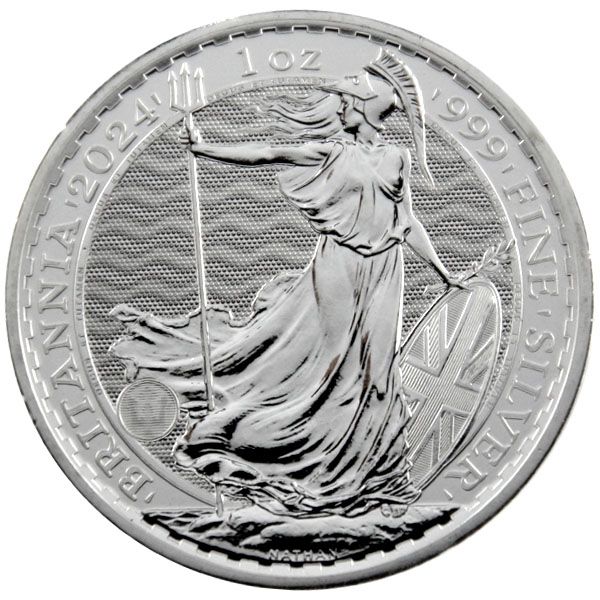 1 Oz Silber - Großbritannien - Britannia 2024 (Charles III.)