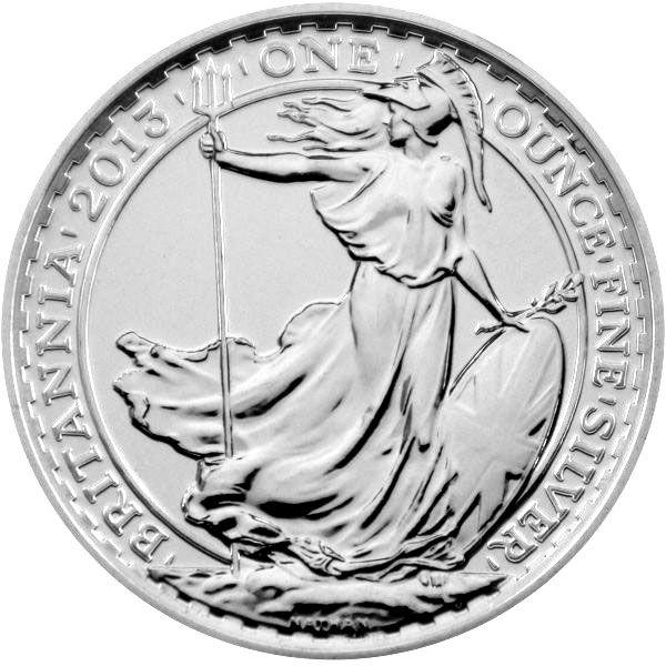 1 Oz Silber - Großbritannien - Britannia 2013