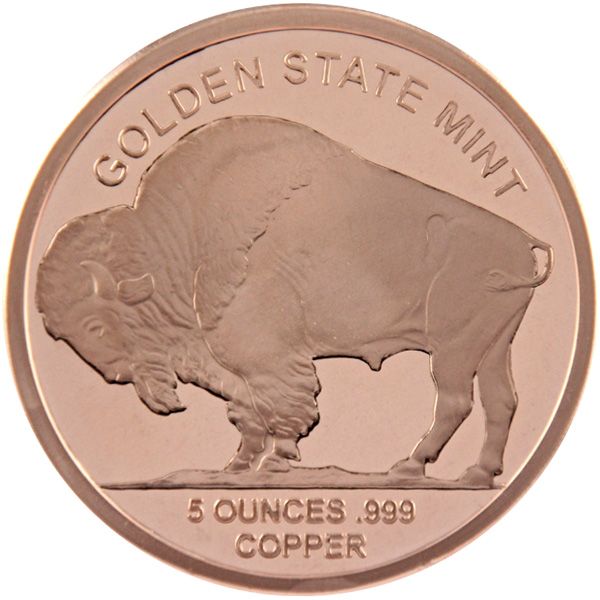 5 AVDP Unzen Kupfer - Buffalo