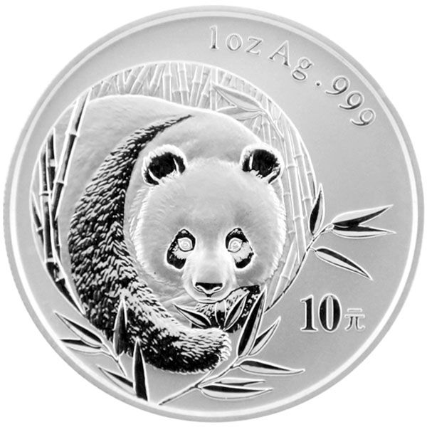 1 Oz Silber - China - Panda 2003