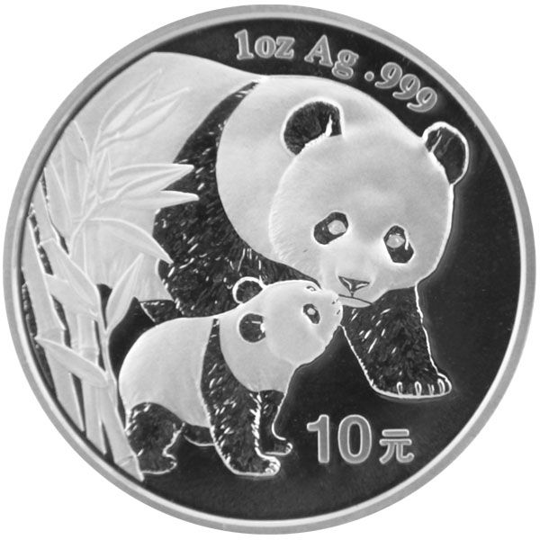 1 Oz Silber - China - Panda 2004