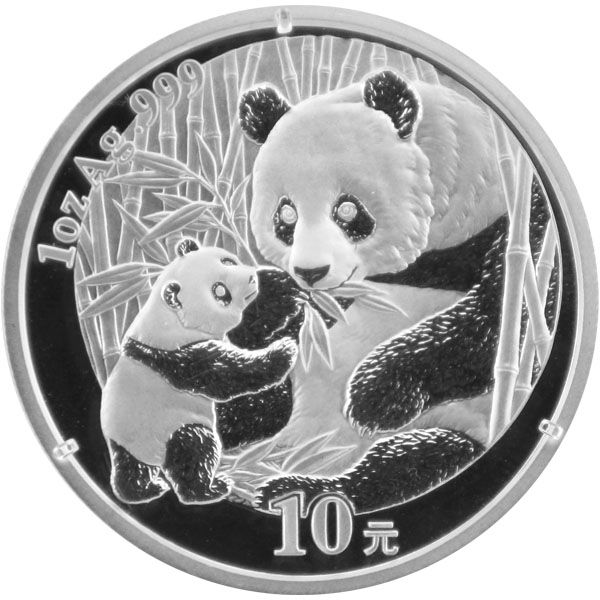 1 Oz Silber - China - Panda 2005
