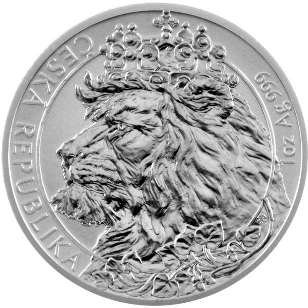 1 Oz Silber - Niue Island - Czech Lion / Tschechischer Löwe 2021