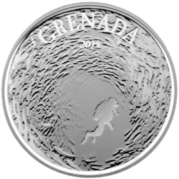 1 Oz Silber - EC8: Grenada Diving Paradise 2019
