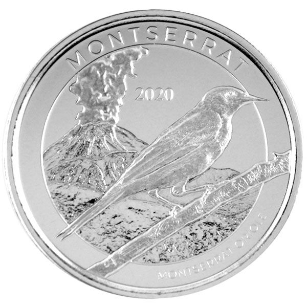 1 Oz Silber - EC8: Montserrat 2020 - Pirol