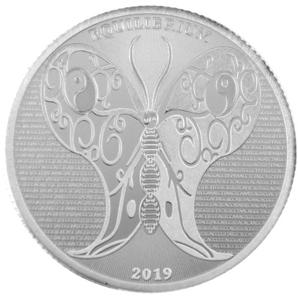 1 Oz Silber - Tokelau - Equilibrium 2019