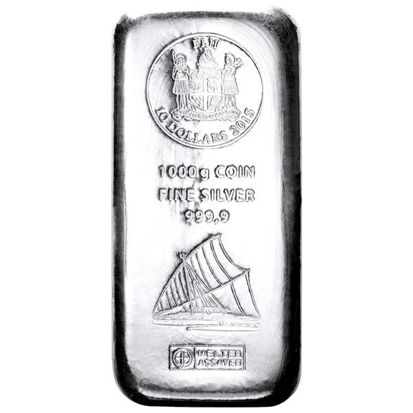 Fiji - 1 KG Silber Münzbarren