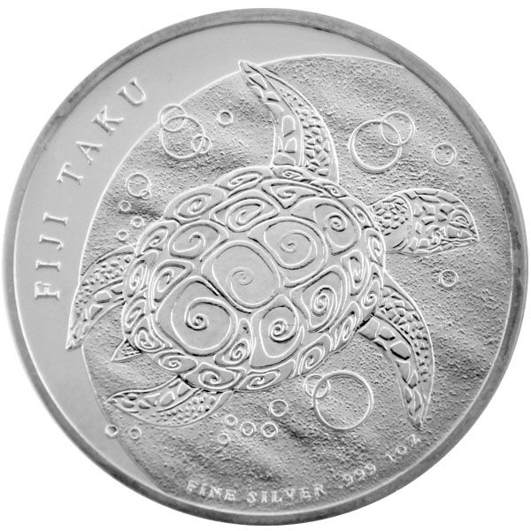 1 Oz Silber - Fiji Taku Schildkröte 2011