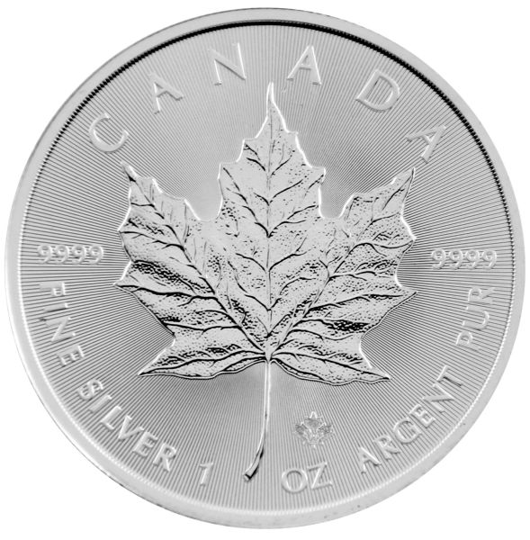 1 Oz Silber - Kanada - Maple Leaf 2015