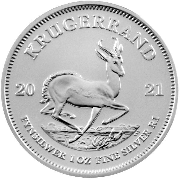 1 Oz Silber - Südafrika - Krügerrand 2021