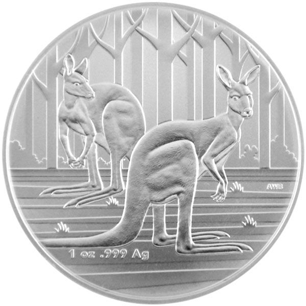 1 Oz Silber - Australien RAM - Känguru 2024