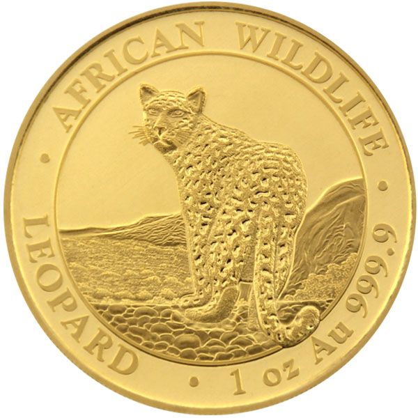 1 Oz Gold - Somalia - Leopard 2018