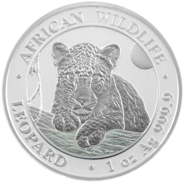 1 Oz Silber - Somalia - Leopard 2025