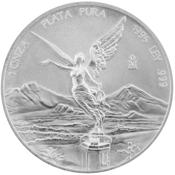 1 Oz Silber - Mexiko - Libertad 1996