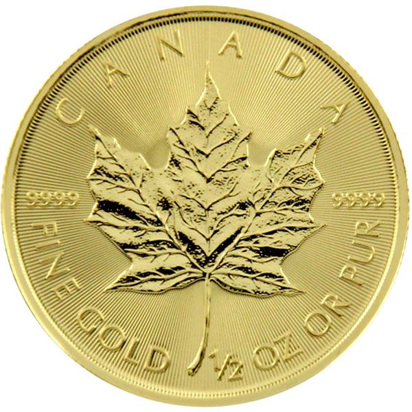 1/2 Oz Gold - Kanada - Maple Leaf