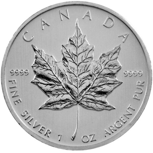 1 Oz Silber - Kanada - Maple Leaf 2014