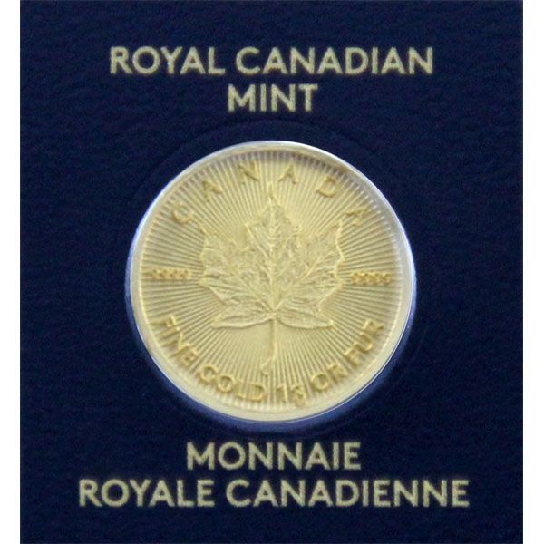 1g Gold - Kanada - Maple Leaf - Maplegram