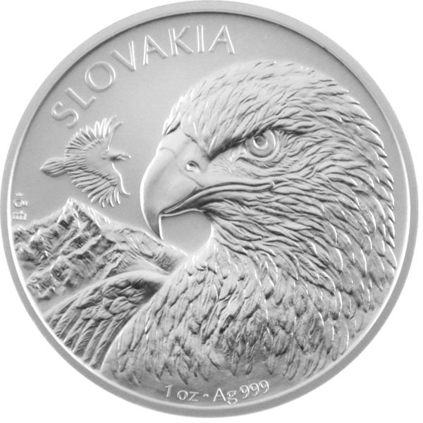 1 Oz Silber - Niue - Slovakia Eagle 2025