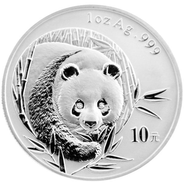 1 Oz Silber - China - Panda 2003