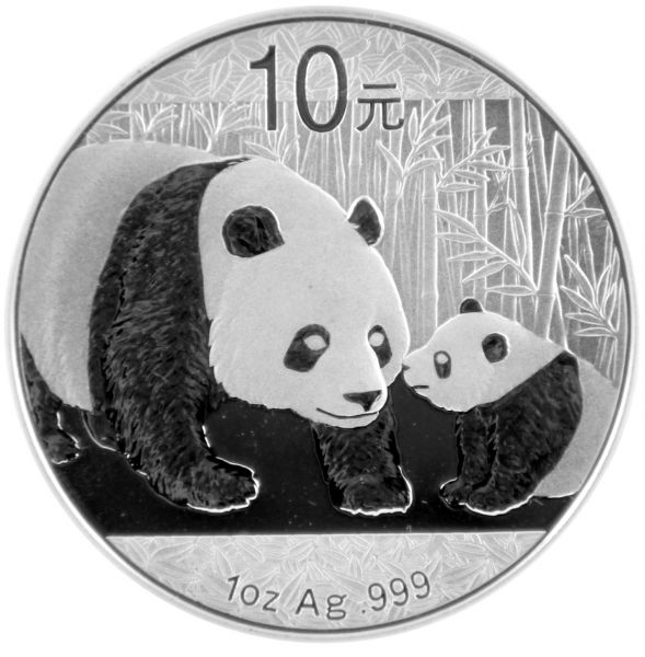 1 Oz Silber - China - Panda 2011