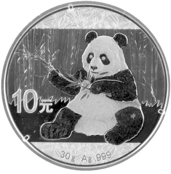 30g Silber - China - Panda 2017