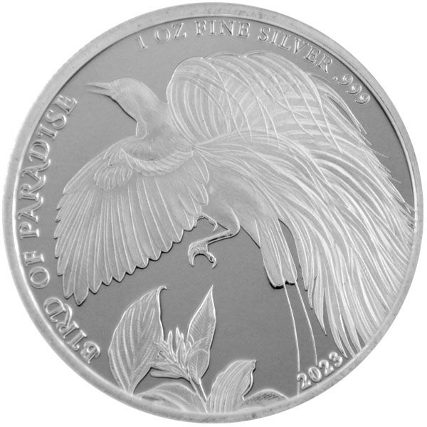 1 Oz Silber - Papua Neuguinea - Paradiesvogel 2023