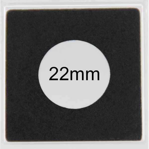 Quadrum Münzkapsel 22mm