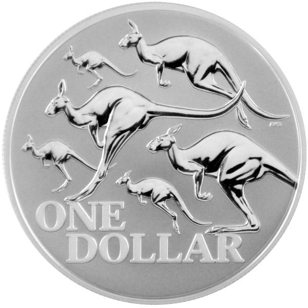 1 Oz Silber - Australien RAM - Känguru 2020