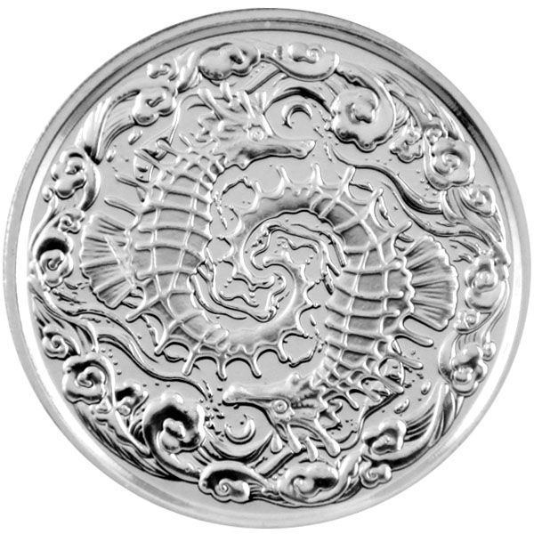 1 Oz Silber - Samoa - Seepferdchen 2024