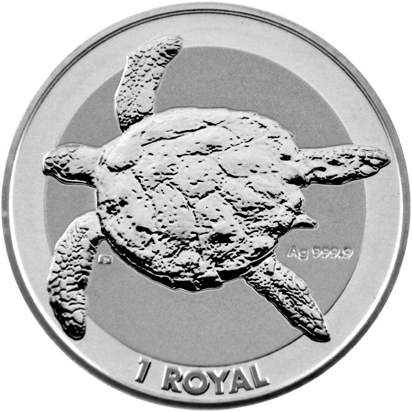 1 Oz Silber - British Indian Ocean Territory - Schildkröte 2020