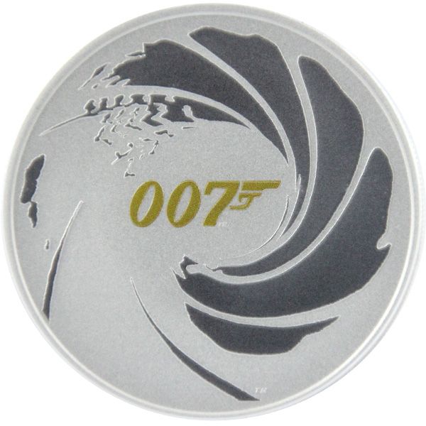 1 Oz Silber - Tuvalu - James Bond 007 - 2021